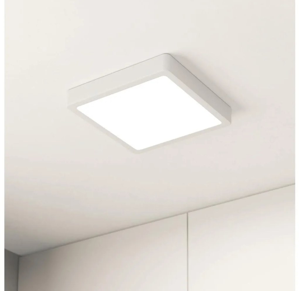 Eglo 900647 - LED stropné svietidlo do kúpeľne FUEVA LED/17W/230V IP44 biela