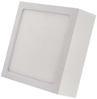 EMOS Prisadené stropné LED svietidlo NEXXO, 7,6 W, teplá biela-studená biela, štvorcové, biele