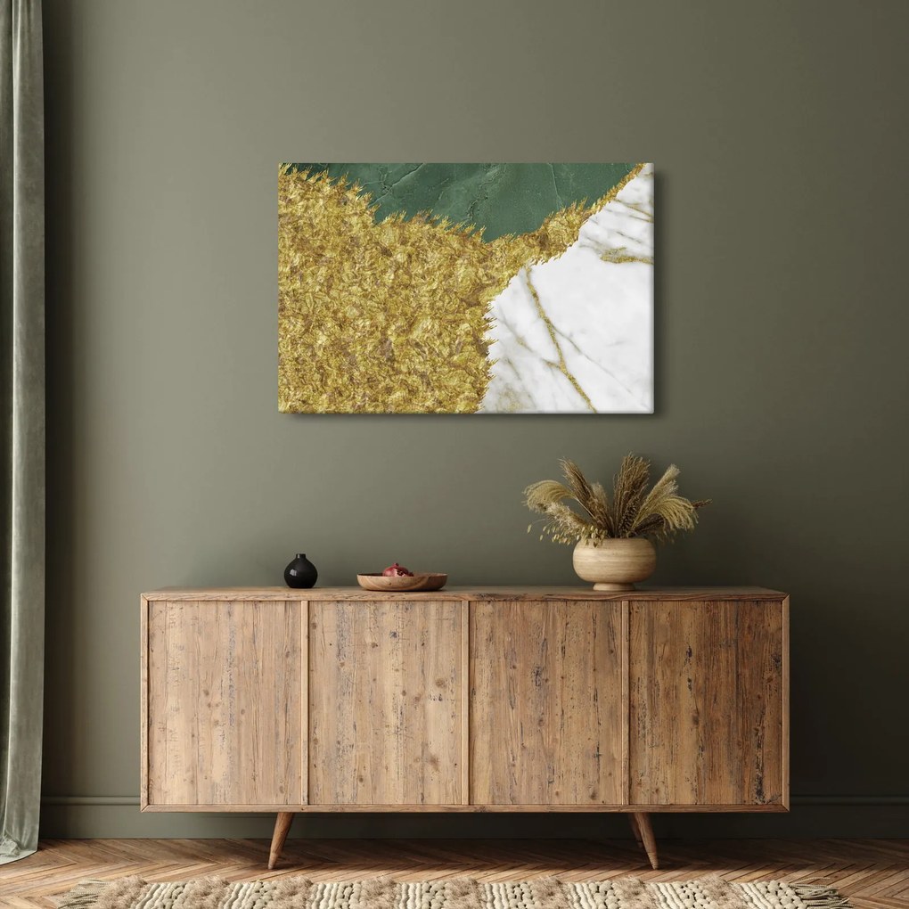 Obraz - Zelený mramor N⁰2 (90x60 cm)