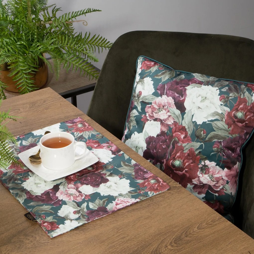 SADA 4 KS PRESTIERANIE NA STÔL VELVET 2 30X40 CM VZOROVANÁ