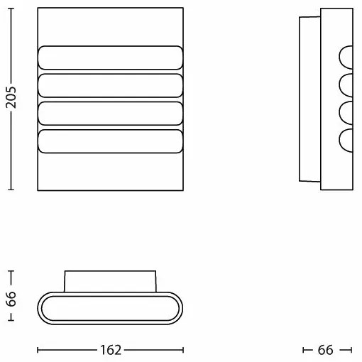 Philips 17273/93/16 - LED vonkajšie osvetlenie MYGARDEN RACCOON 1xLED/3W/230V