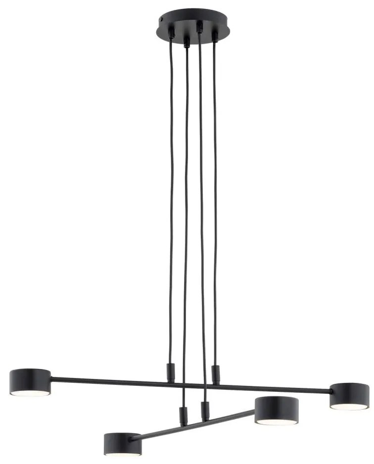 Luster na lanku MODUS 4xGX53/10W/230V čierna