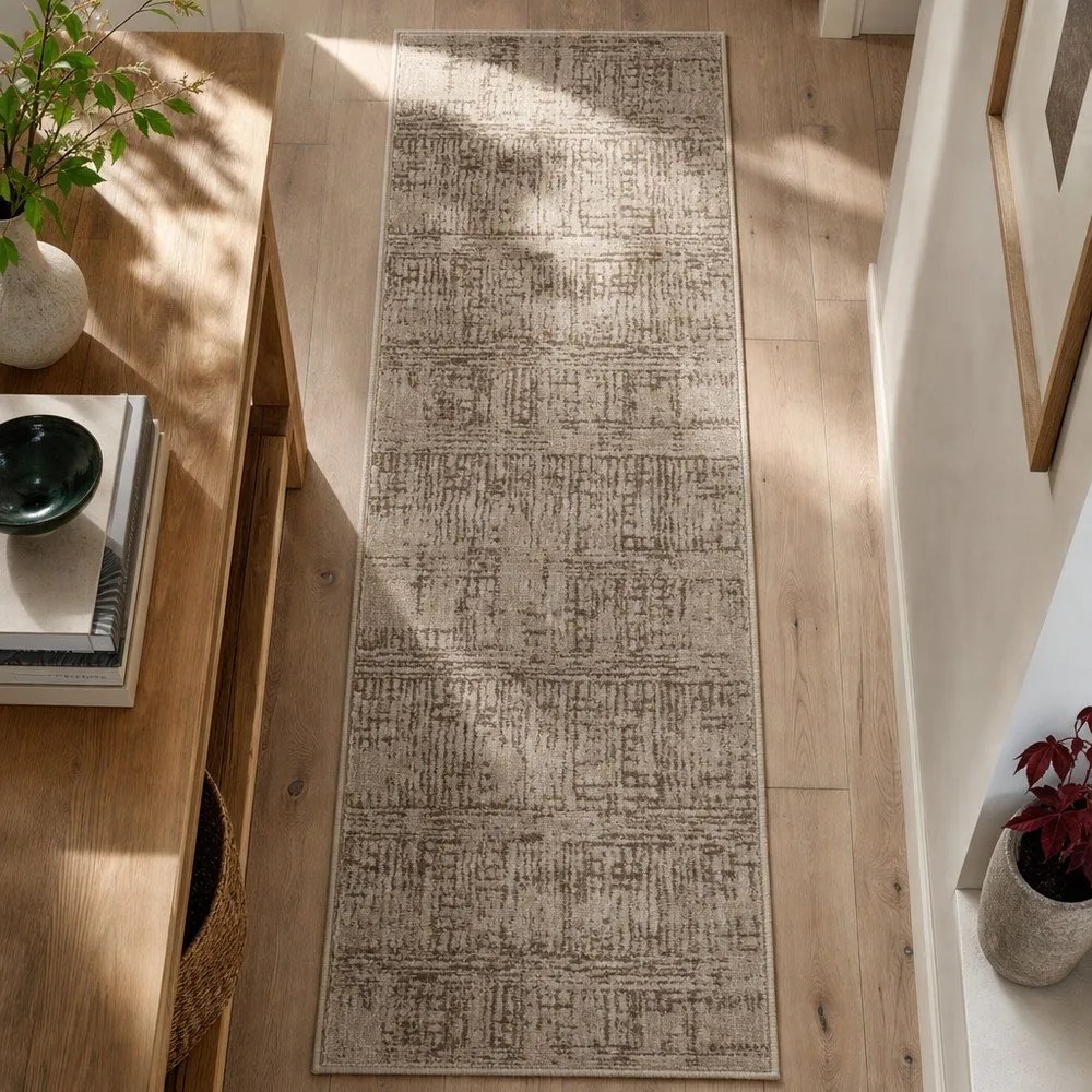 Hnedý/béžový behúň 80x200 cm Terrain – Hanse Home