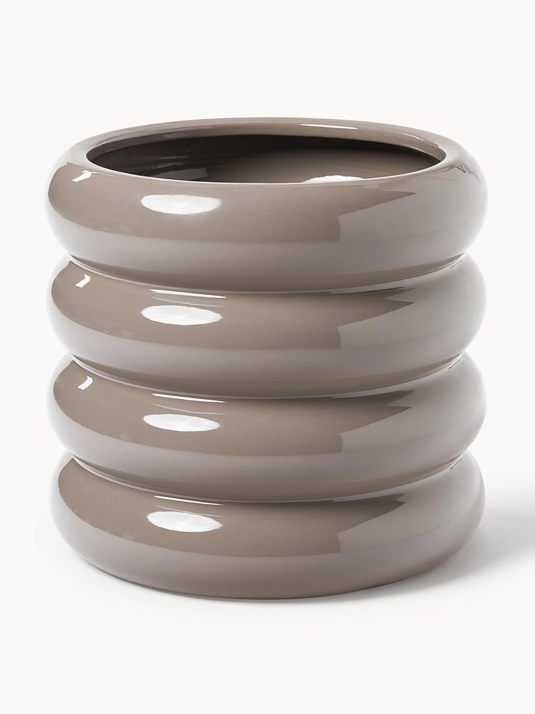 Kvetináč z kameniny Rudi, V 30 cm