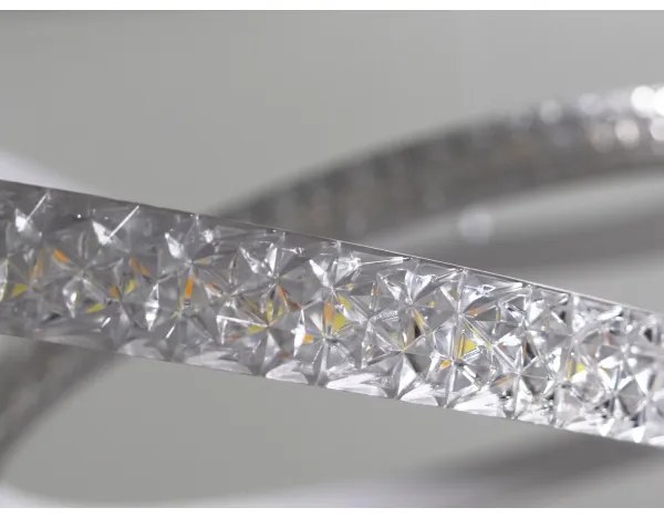 LED stmievateľný luster na lanku LED/90W/230V 3000-6500K pr. 47 cm + DO