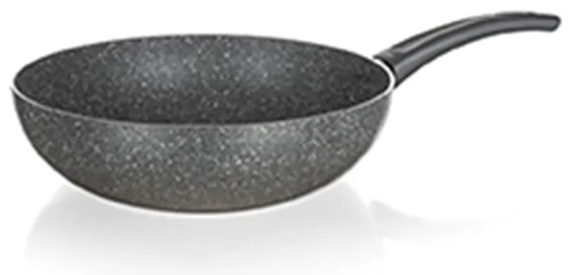Wok Aluminium 28x8cm Granite 40051228