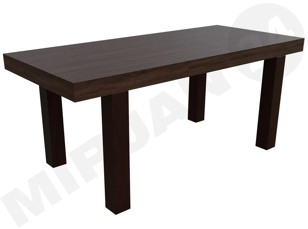 Rozkladací stôl AF-25 80x140x180, Morenie: wenge
