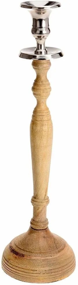 DekorStyle Svietnik 42 cm drevený