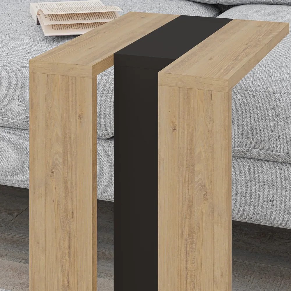 Odkladací stolík v dekore duba 40x30 cm Macha – Marckeric