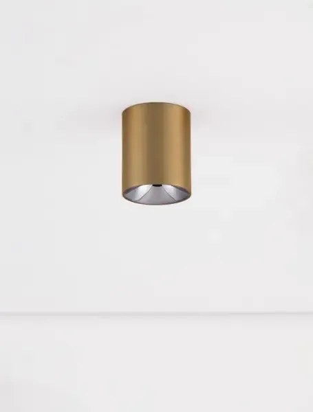 Minimalické bodové svietidlo Aneto Zlatá