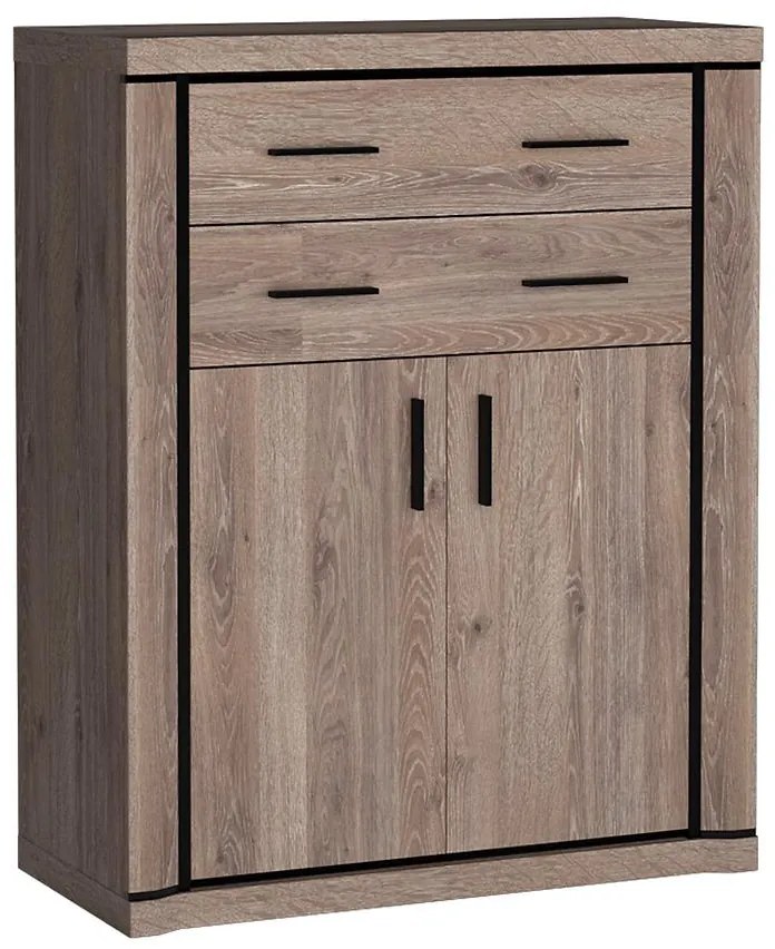 Komoda Dallas D6 hľuzový dub