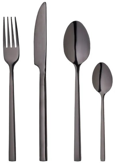 Ernesto®  Súprava misiek z nehrdzavejúcej ocele, 3-dielna + Príbor z ušľachtilej ocele, 16-dielna súprava  (800006908)