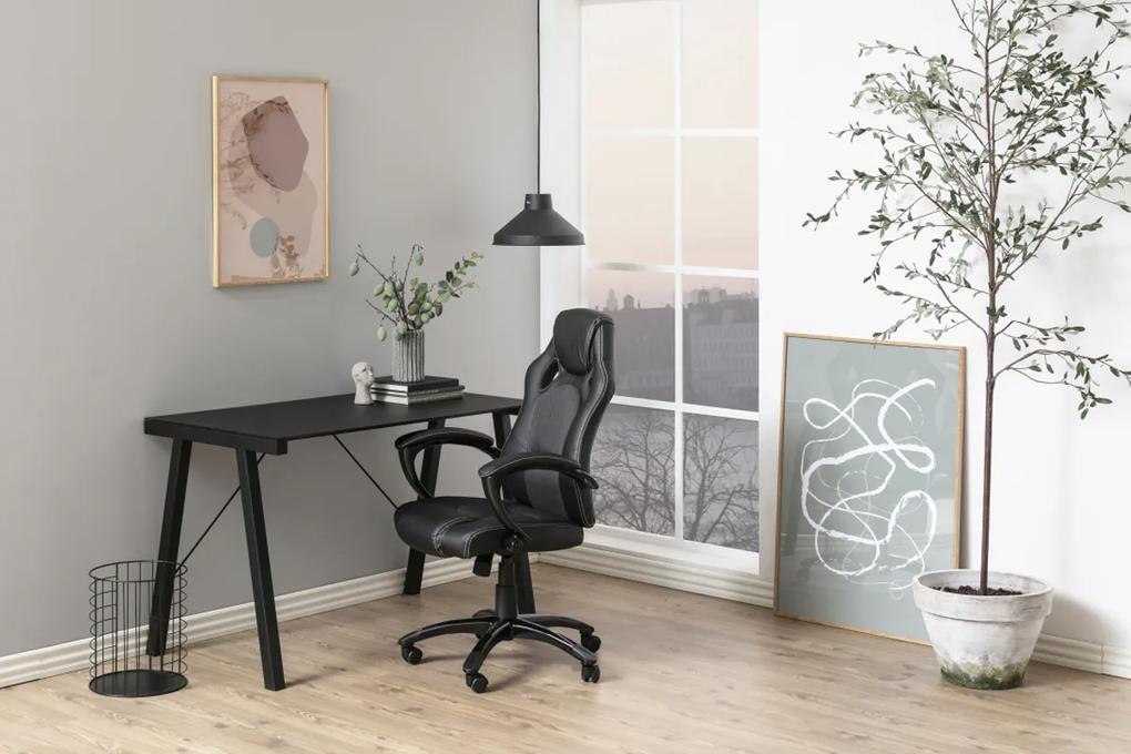 Dizajnová kancelárska stolička Nardos , šedá-čierna