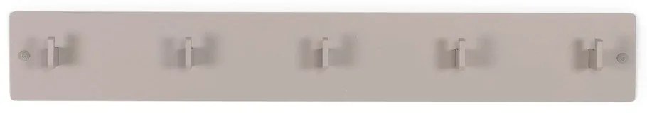 Sivo-béžový kovový nástenný vešiak Leatherman – Spinder Design