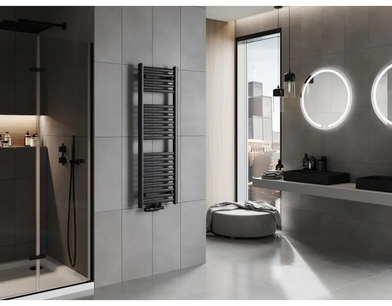 Mexen Hades, vykurovacie teleso 1200 x 400 mm, 465 W, čierna, W104-1200-400-00-70