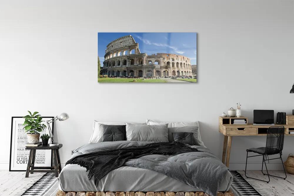 Obraz na akrylátovom skle Rome colosseum 125x50 cm