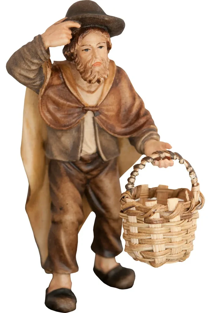 Pastier s košíkom - Ľudový