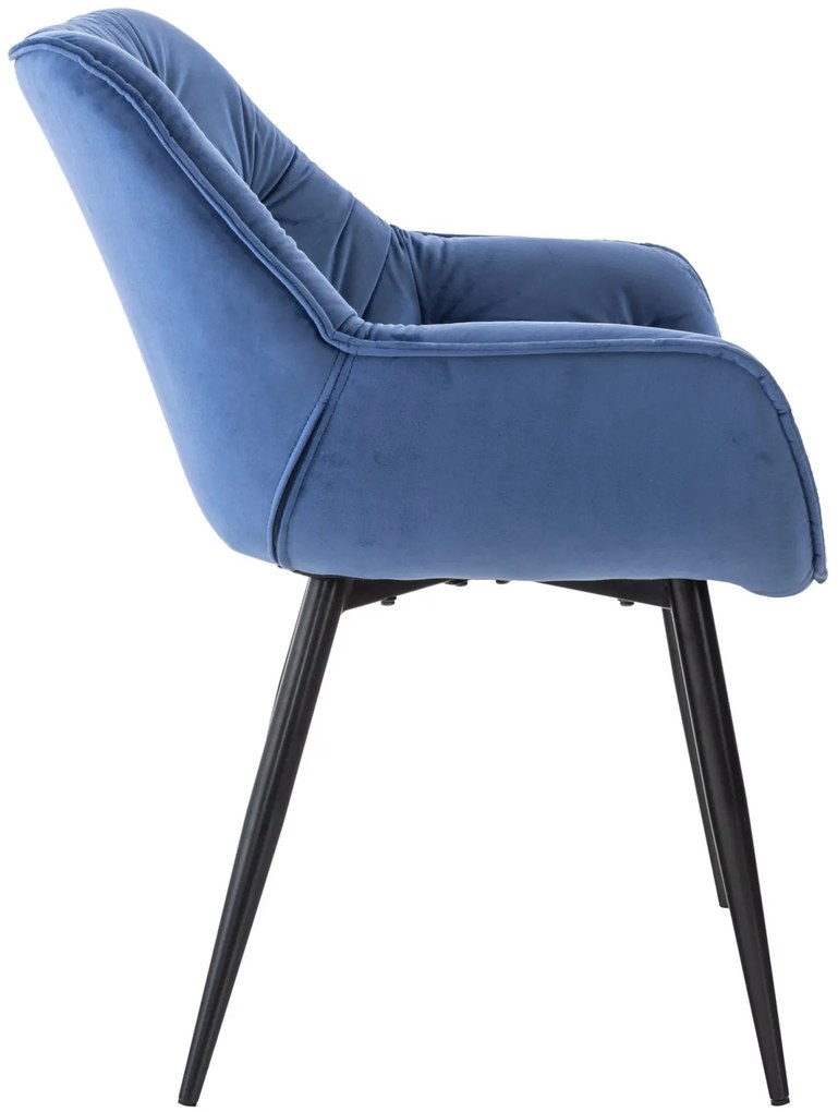 Stolička Tanna - zamat - Modrá