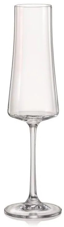 BOHEMIA XTRA POHÁR NA ŠAMPANSKÉ 210ML SADA 6KS