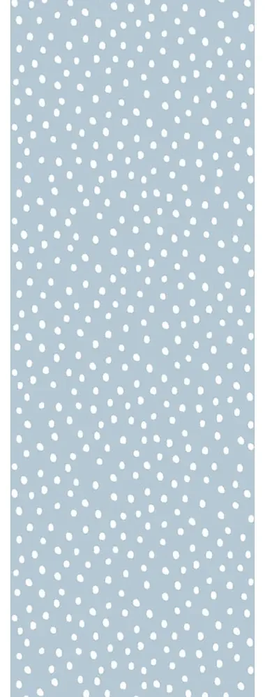 DEKORNIK Simple Irregular Dots Light Blue - Tapeta