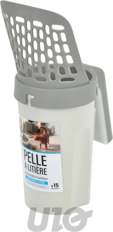 Svetlosivá lopatka 16x11 cm – Love Story