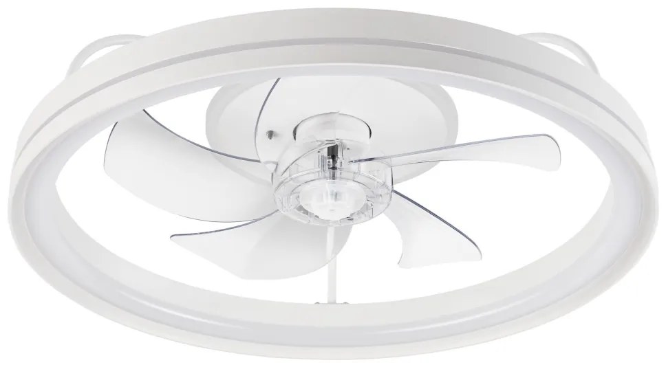 LED Stropné svietidlo s ventilátorom FARGO LED/37W/230V biela + DO