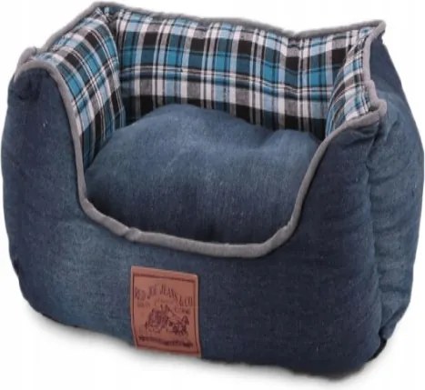 Pelech pre psa / mačku M - Fancy gaučík - Navy blue