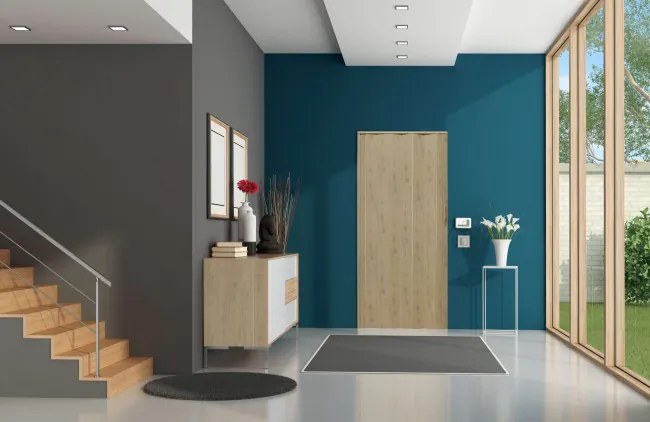 Skladacie dvere 001P ELM G matné 80 cm