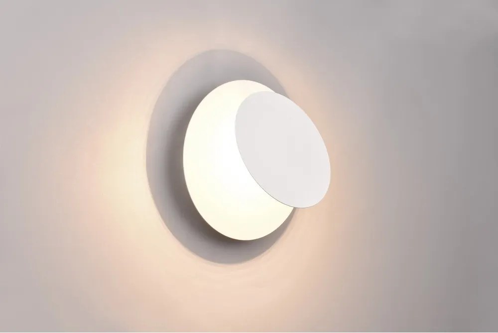 Biele LED nástenné svietidlo Mio – Trio