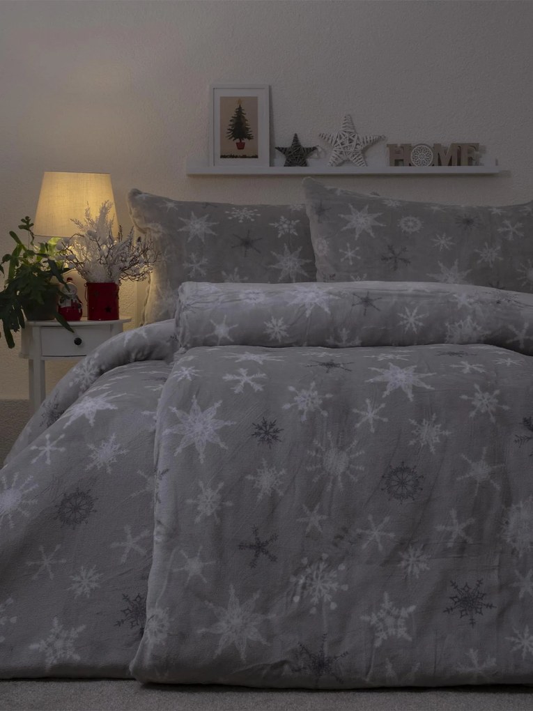 Francúzske obliečky mikroplyš Exclusive – Frozen sivé