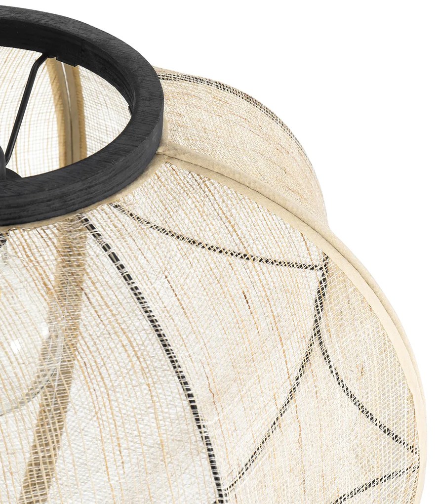 Inteligentné závesné svietidlo hnedé 48 cm vrátane Wifi G95 - Rob