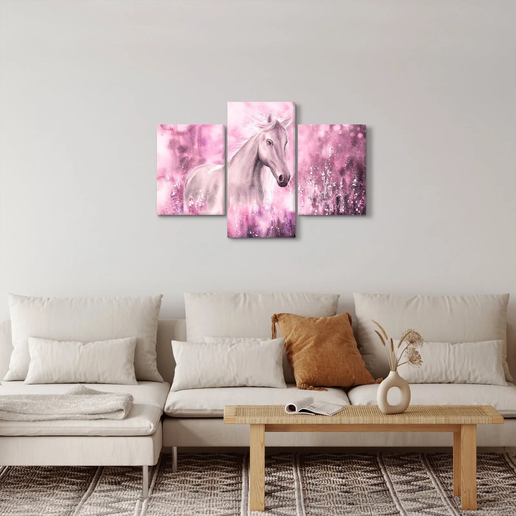 Obraz - Maľovaný kôň (90x60 cm)