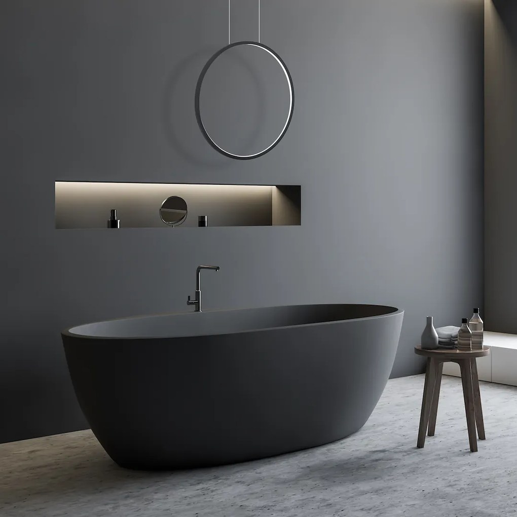 Závesné LED svietidlo Saturno, 1x LED 28w, 4000k, b