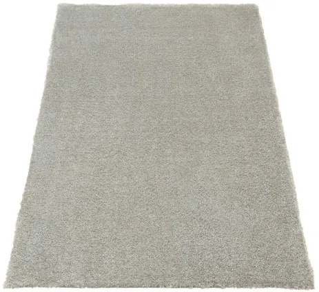 Koberec Shaggy Silky 72 strieborný / sivý