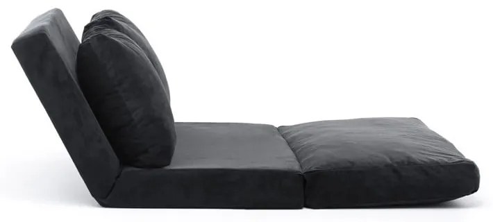 Čierna rozkladacia pohovka 120 cm Taida – Balcab Home