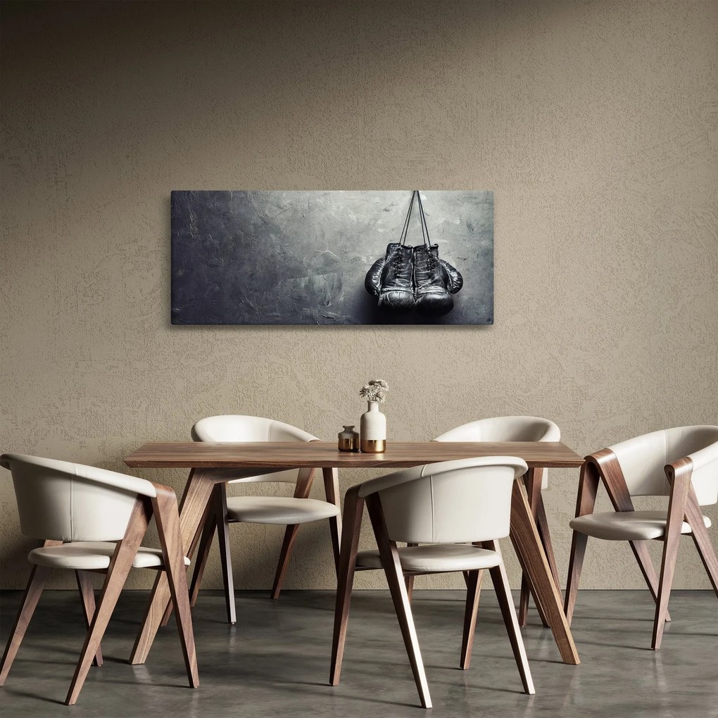 Obraz boxerských rukavíc (120x50 cm)