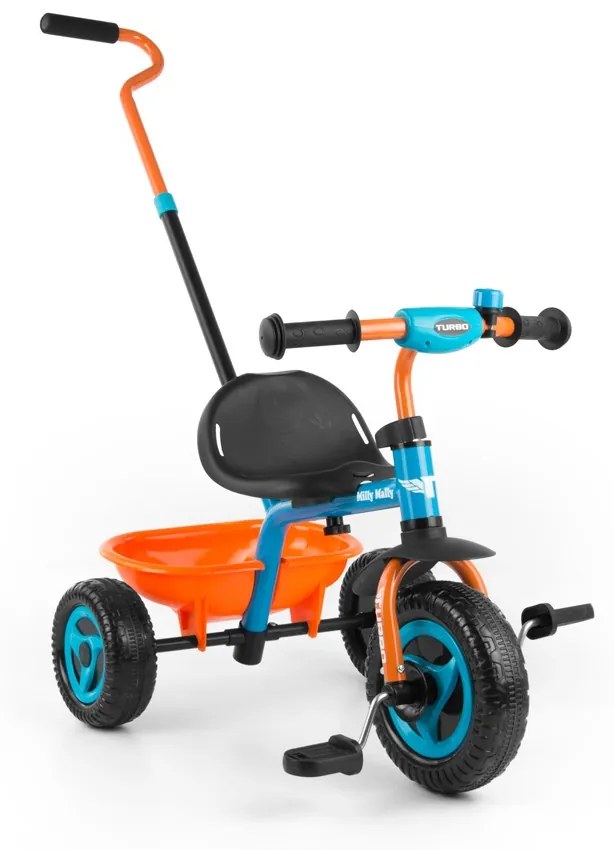 Detská trojkolka Milly Mally Boby TURBO orange