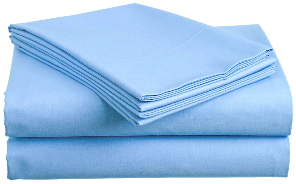 Bavlnená plachta modrá 140x240 cm Rozmer: 140 x 240 cm, Gramáž (hustota vlákna): Štandard (135 g/m2)