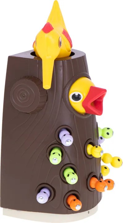 KIK Magnetická hra KIK: Nakŕm ďatľa a chytaj červíky
