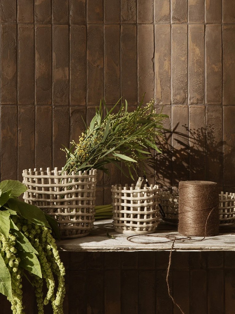 Ferm Living Keramický kôš Cashmere Small