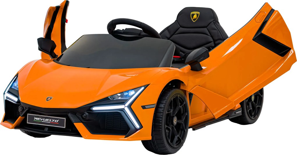 Ramiz Lamborghini Revuelto vozidlo Oranžová