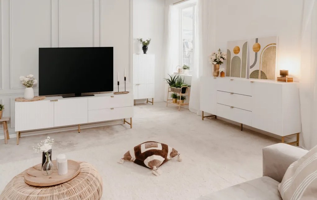 Široká komoda so zásuvkami Edinburgh