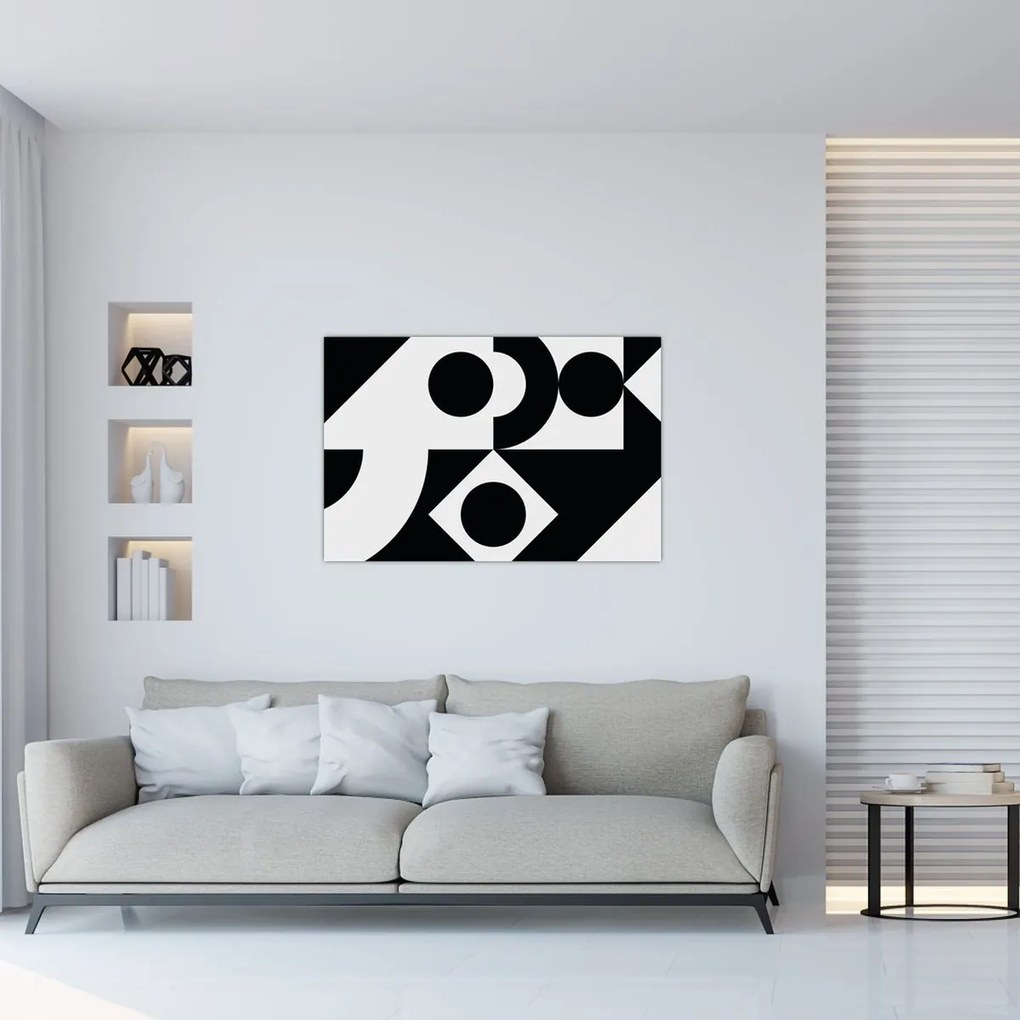 Obraz - Geometrická abstrakcia N⁰1 (90x60 cm)