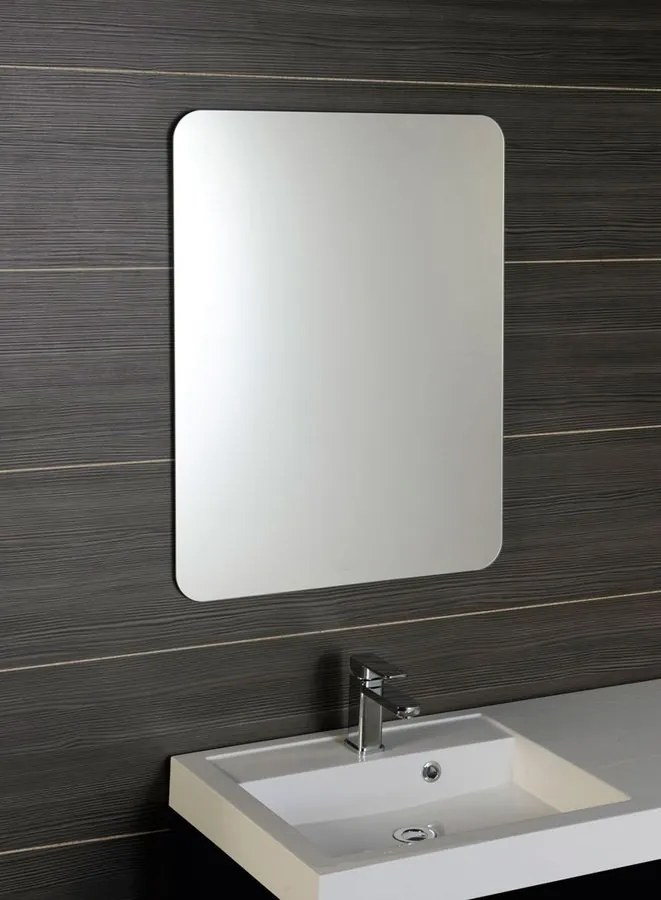 Sapho Sapho, ISHAPE Zrkadlo 500x900mm, zaoblené rohy, bez uchytenia, AG495