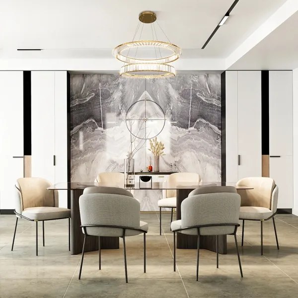 Maytoni P097PL-L90G4K - LED Luster na lanku KRONE LED/90W/230V pr. 80,5 cm zlatá