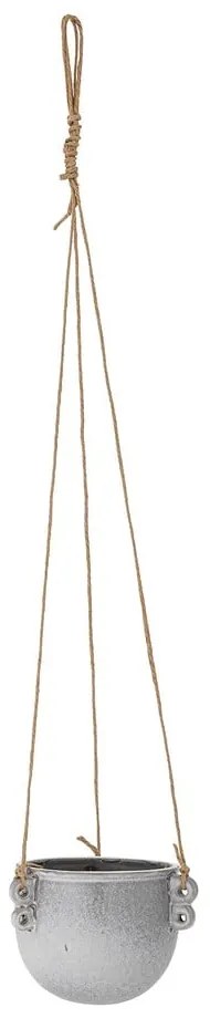 Kameninový závesný obal na kvetináč ø 11 cm Nilou – Bloomingville