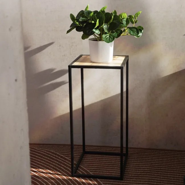 Stojan na kvety ROH čierny 876702