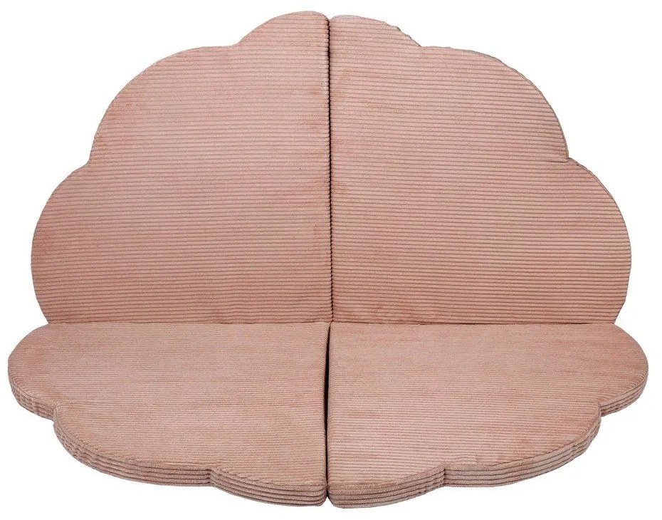 Ružová detská hracia podložka 160x160 cm – Meowbaby