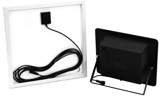 LED Stmievateľný solárny reflektor LED/20W/6,4V 4000K IP65 + diaľkové ovládanie