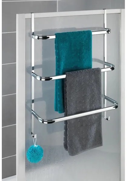 WENKO 24025100 - Držiak uterákov IRPINIA 54,5x77,5 cm lesklý chróm